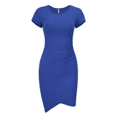 Royal Blue Couture Comfort Fashion Bodycon