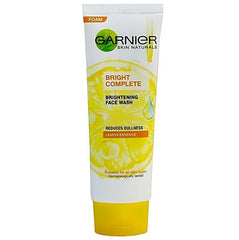 GARNIER Bright Complete Brightening Face Wash with Lemon Essence- 100g
