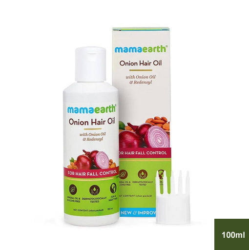 Mamaearth Onion Hair Oil For Hair-Fall Control (100 ml)