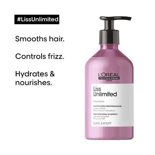L’Oreal Serie Expert Professionnel Liss Unlimited Shampoo (300 ml)