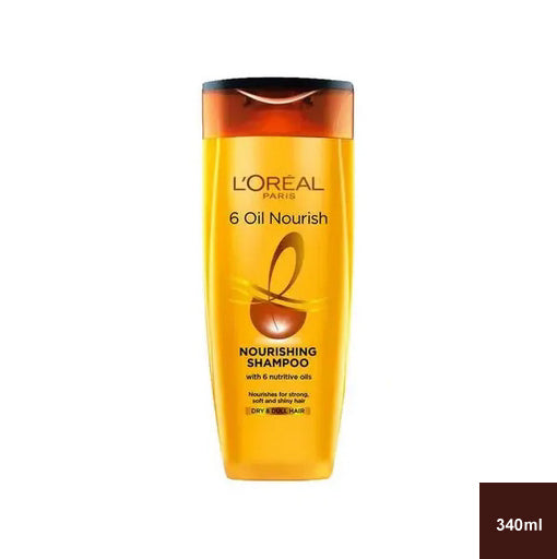 L’Oreal 6 Oil Nourishing Hair Shampoo (340 ml)
