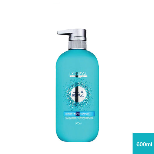 L'oreal Tea Tree Oil Detoxifying Hair Spa Shampoo (600 ml)