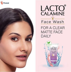 Lacto Calamine Face Wash  with Kaolin Clay, Ideal for Oily Skin-100ml