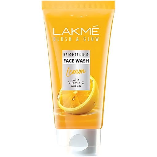 Lakme Blush & Glow Brightening Face Wash- Lemon with Vitamin C Serum-100g