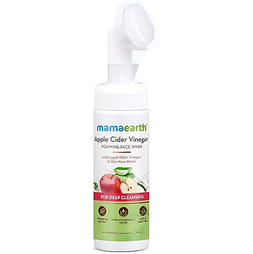 Mamaearth Apple Cider Vinegar Foaming Face Wash for Deep Cleansing- 150ml