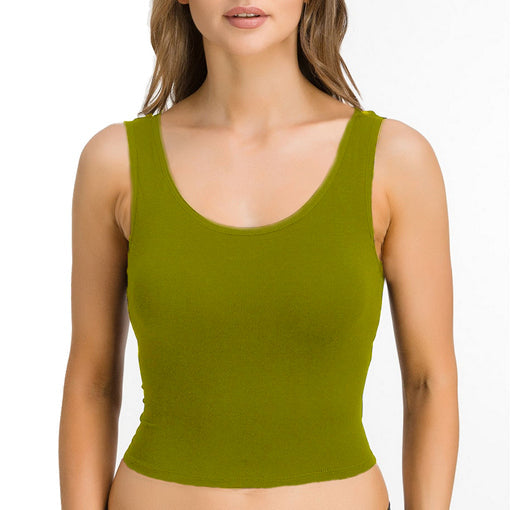 Relaxed Radiance Women's Crop Tank Tops