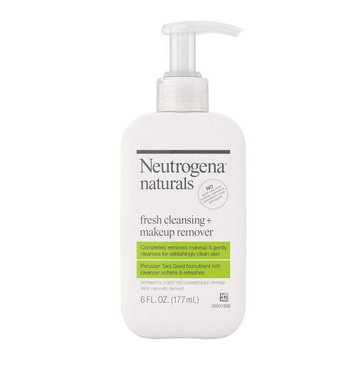 Neutrogena Naturals Two-in-One Fresh Cleansing Wash + Makeup Remover-177ml