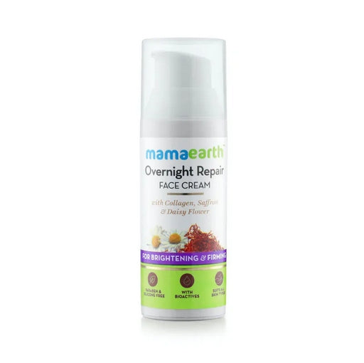 Mamaearth Overnight Repair Face Cream For Brightening & Firming (50 ml)