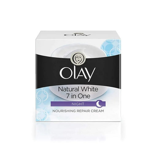 Olay Natural White 7 in One Night Nourishing Repair Cream (50 gm)