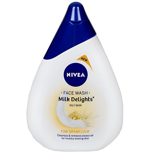 Nivea Milk Delights Face Wash for Oily Skin- Fine Gramflour-50ml