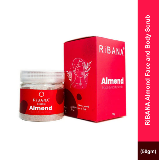 Ribana Organic Almond Scrub(50 gm)
