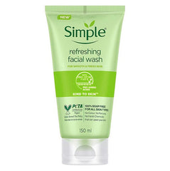 Simple Refreshing Face Wash- Kind To Skin-150ml