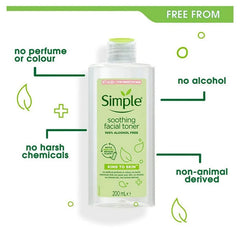 Simple Alcohol Free Soothing Facial Toner (200 ml)