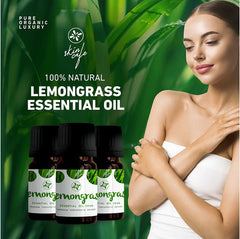 Skin Cafe Lemongrass Natural Essential Oil (10 ml)