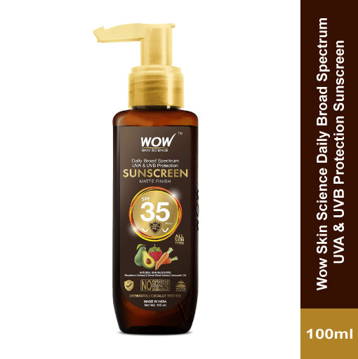Wow Skin Science Sunscreen Lotion With Spf 35 (100 ml)