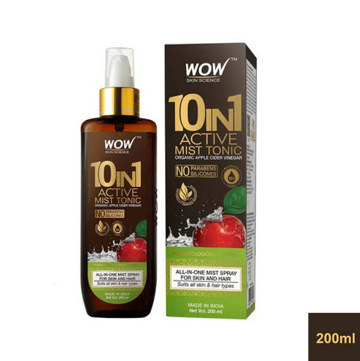 Wow Skin Science 10 in 1 Active Mist Tonic with Apple Cider Vinegar (200 ml)