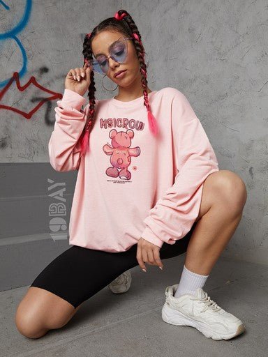 Light Pink Relaxed Fit Longsleeve Tee - 19bay