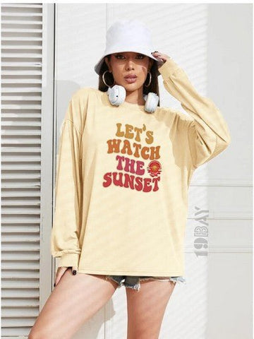Oat Loose Fullsleeve Oversized T-Shirt - 19bay Oat Loose Fullsleeve Oversized T-Shirt - 19bay