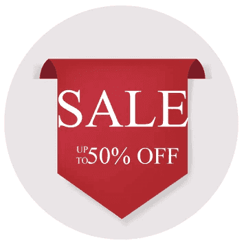 50% Sale !