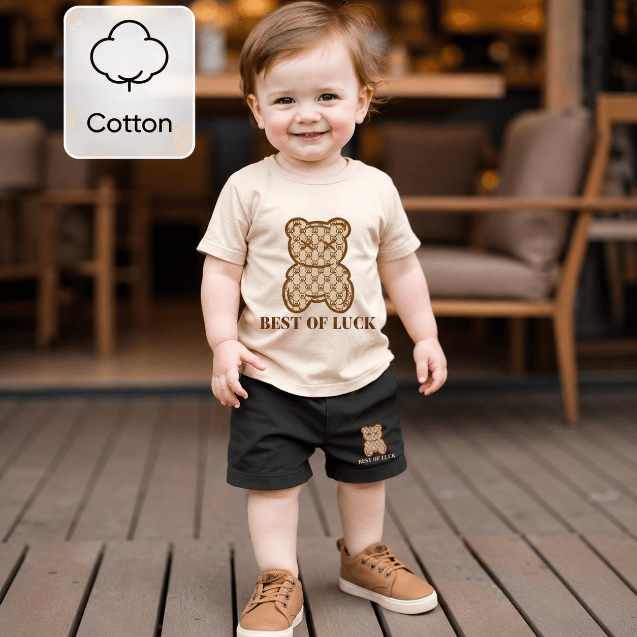 Baby Boy Cute Cotton Set