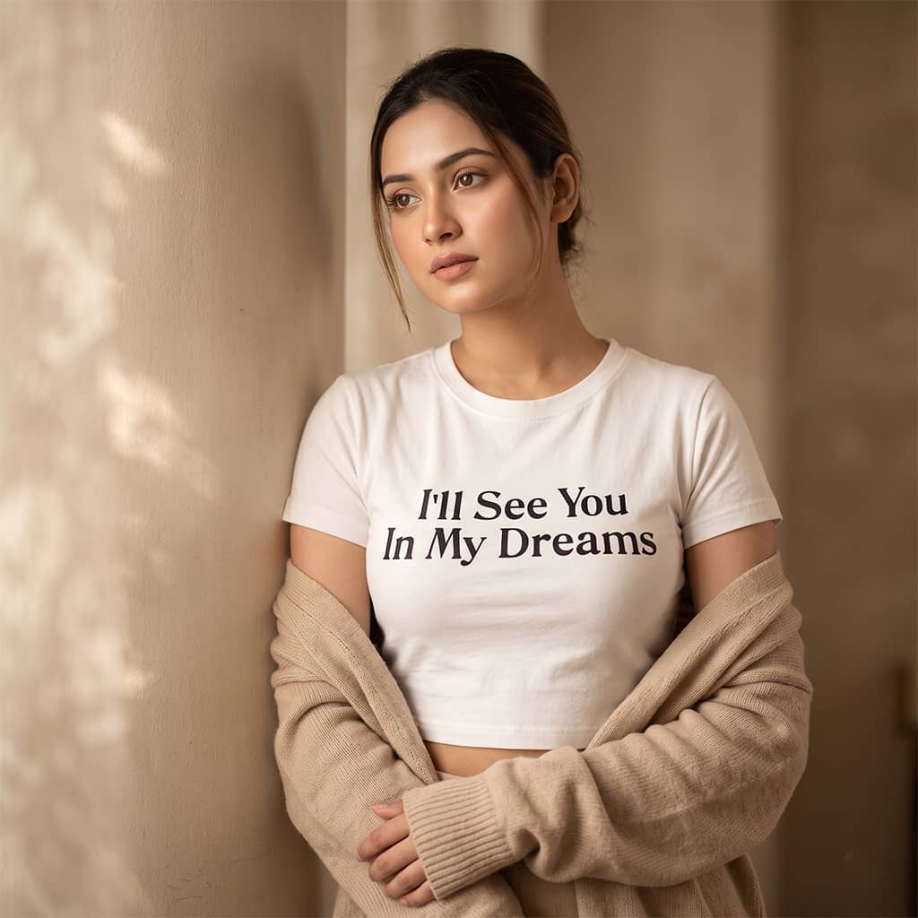 Premium Printed Crop Top for Women – Soft Breathable Everyday Wear