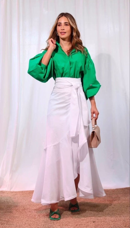 Flow & Fit Skirt Set – Just the Right Vibe