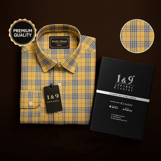 Diamond Cut Shirt – Precision Fit with Italian Giza Softness