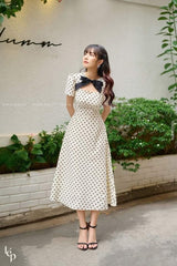 Artistic Boho Frock for Women – Casual Fit with Free-Flowing Design
