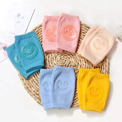 Baby Leg Warmers with Knee Pads - Unisex Anti-Skid Crawling Protection