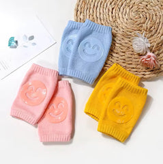 Baby Leg Warmers with Knee Pads - Unisex Anti-Skid Crawling Protection