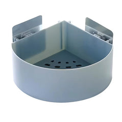 Self-Adhesive Corner Shelf – Triangle Shower Caddy & Kitchen Storage Rack