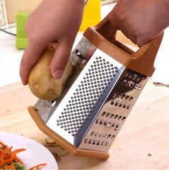 Premium Stainless Steel Food Grater, Slicer & Peeler Set – Durable, Multi-Functional Kitchen Essential!