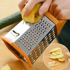 Premium Stainless Steel Food Grater, Slicer & Peeler Set – Durable, Multi-Functional Kitchen Essential!