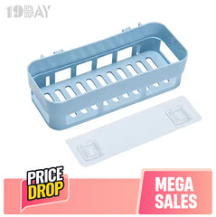 Space-Saving Wall-Mounted Shelf – Durable Plastic Organizer for Kitchen & Bathroom!