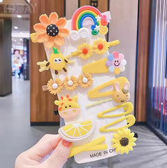 14 Pcs Baby Girl Hair Clips – Adorable Hair Accessories for Toddlers & Kids