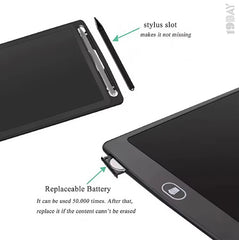 8.5" LCD Writing Tablet – Reusable Digital Drawing Pad for Kids and Adults