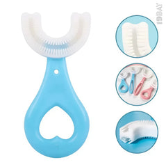 Silicone Baby Toothbrush & Teether – Gentle Cleaning + Soothing Relief!