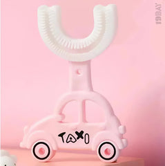 Silicone Baby Toothbrush & Teether – Gentle Cleaning + Soothing Relief!