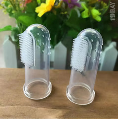 Soft Silicone Baby Finger Toothbrush – Gentle Cleaning for Baby Teeth, Tongue & More