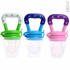 Baby Fruit Feeder Pacifier – Soft Silicone Teether & Teething Toy for Infants