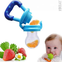 Baby Fruit Feeder Pacifier – Soft Silicone Teether & Teething Toy for Infants