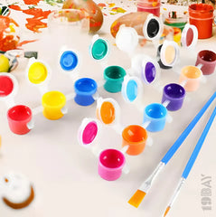 DOMS Magic Tempera – 12 Rainbow Colors for Budding Artists! 🌈 Safe, Bright & Super Fun!