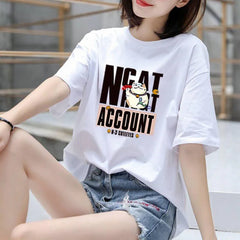 White Oversize T-Shirt For Her