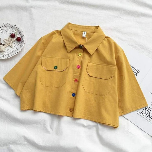 Flexible Crop Shirt – Moves With You, Looks Great Too