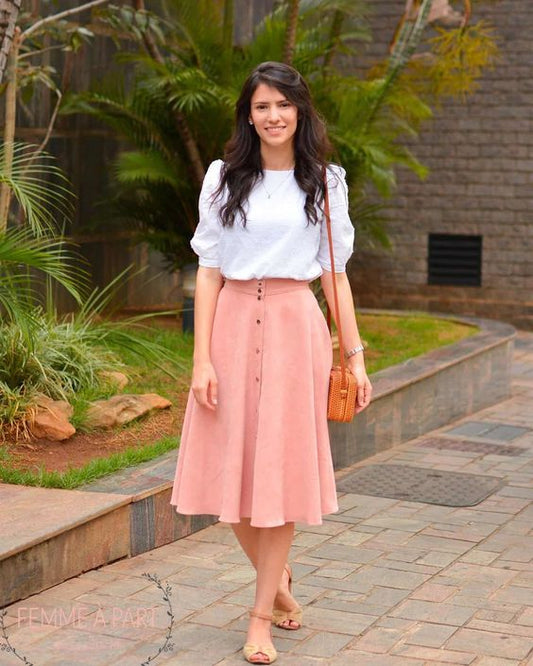 Light & Lovely Women’s Skirt Set – No Fuss Fashion