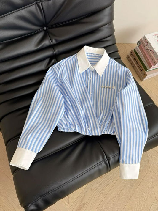 Clean Cut Crop Shirt – Everyday Cool with a Flattering Fit