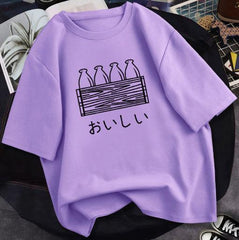 Relaxed Fit Lavender T-Shirt