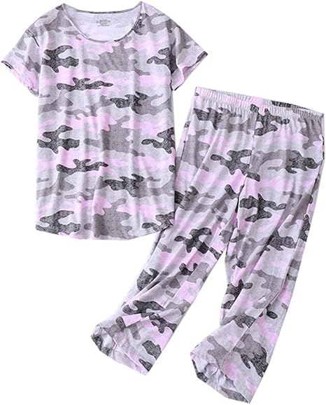 Women’s Soft Cotton Pajama Set – Comfortable Nightwear for Everyday Use