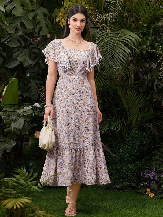 Boho Style Flowy Dress for Women – Effortless Elegance with Ethnic Vibes