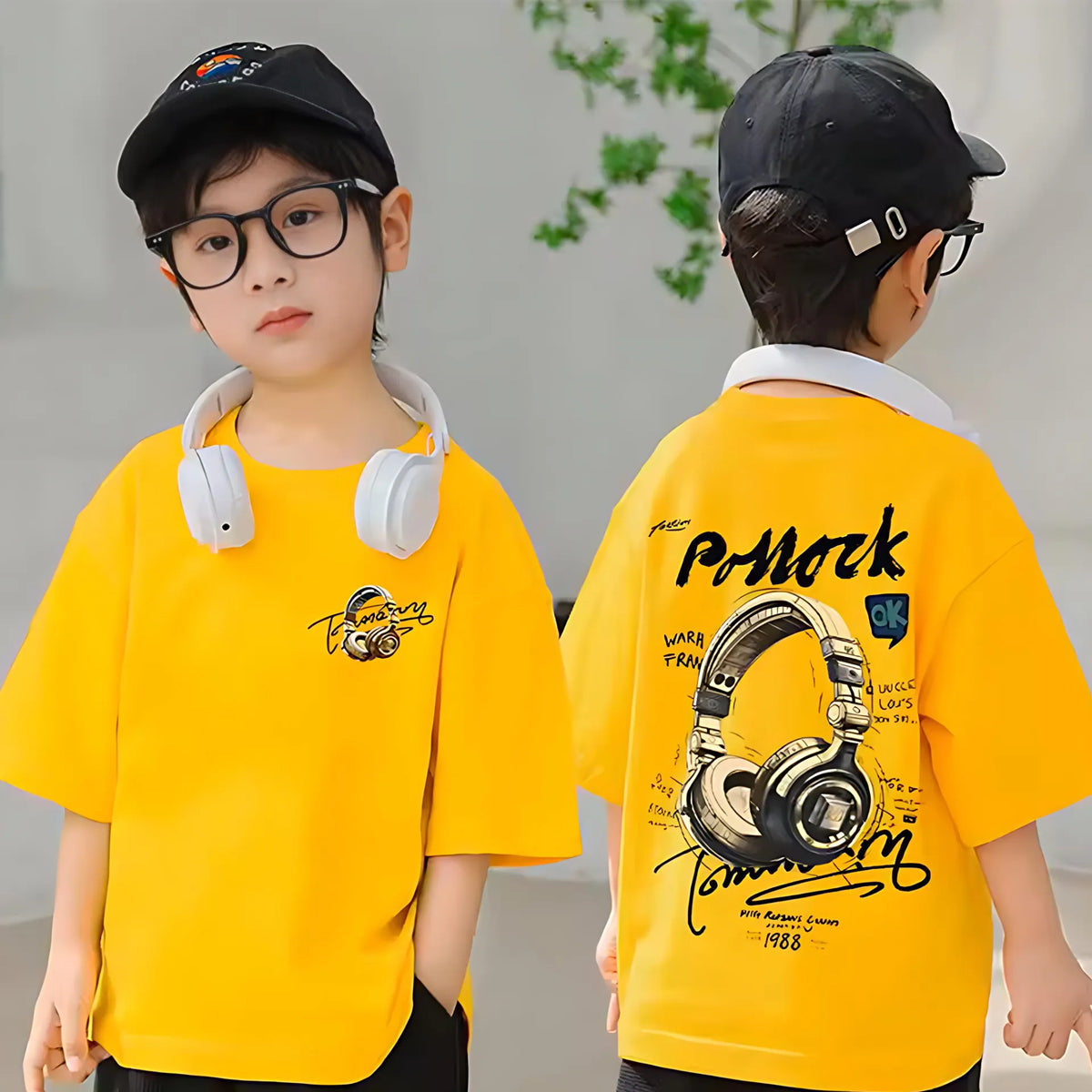 Girls Cotton Oversized Tee – Lightweight, Stylish & Chill-Worthy